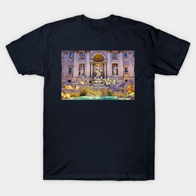 Fontana di Trevi T-Shirt by Cretense72